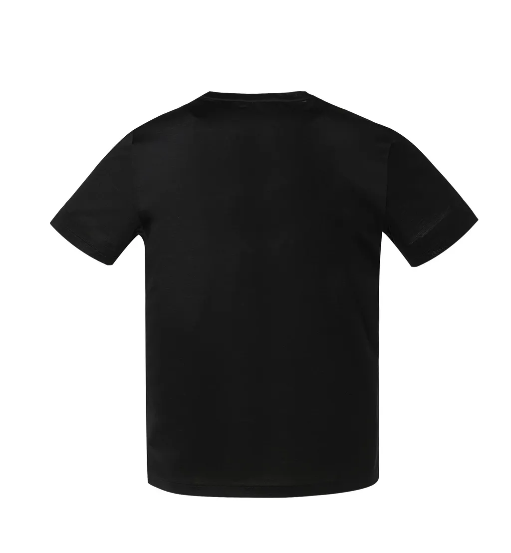 Logo Print Round-Collar T-Shirt