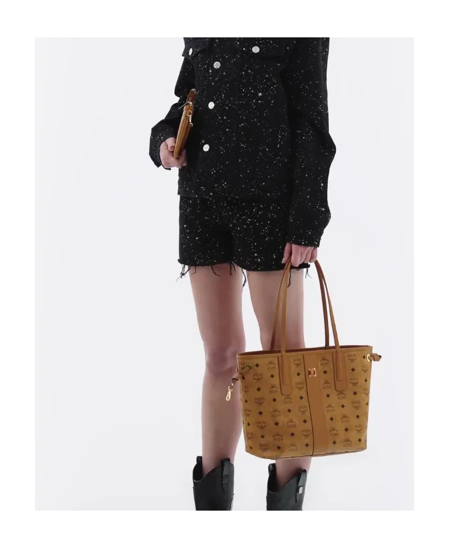 Liz Classic Visetos Double-Sided Handbag