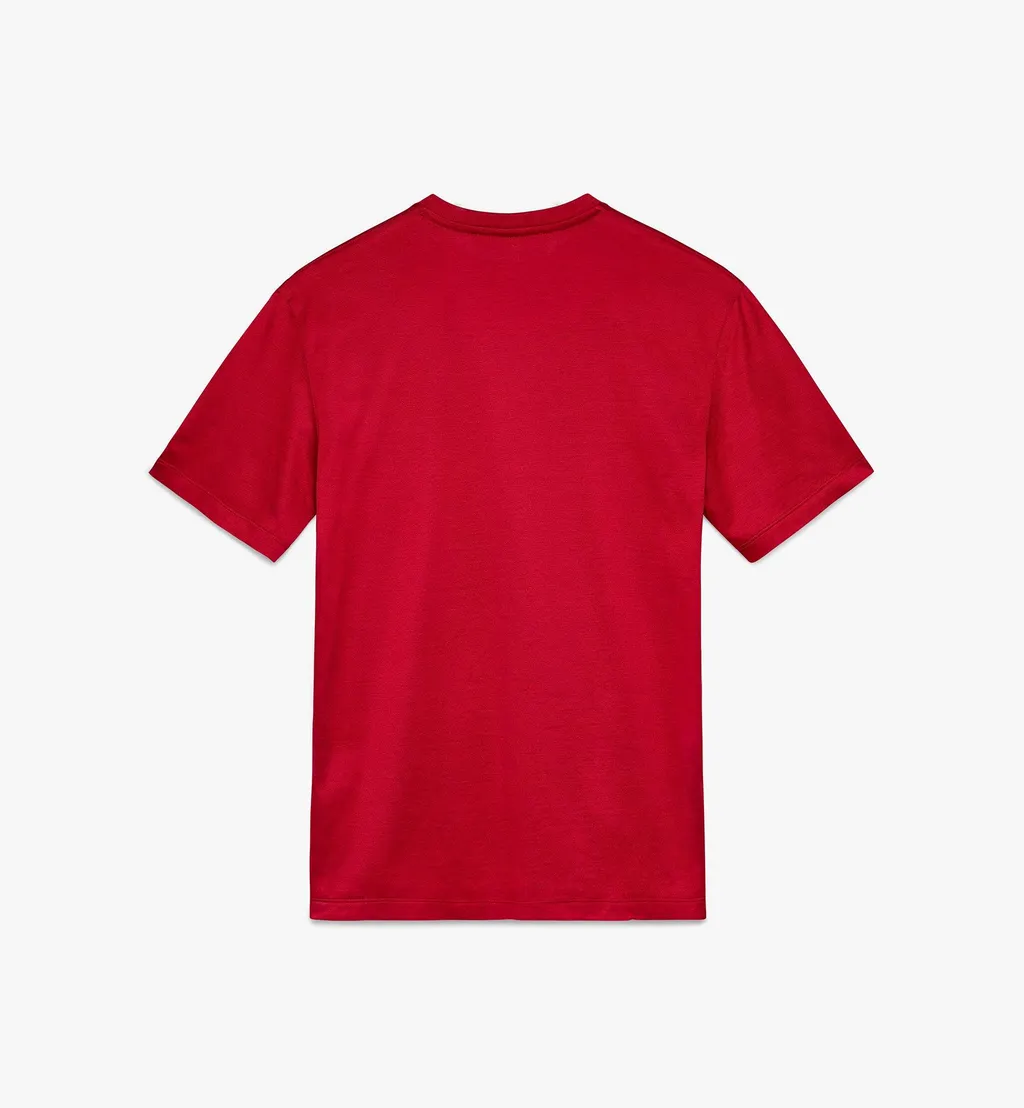 Logo Printed Round Collar T-Shirt