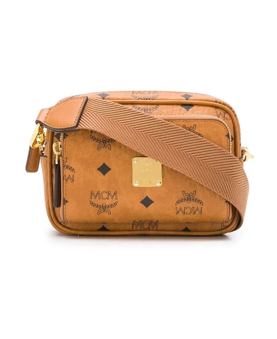 Visetos Logo Plaque Crossbody Bag