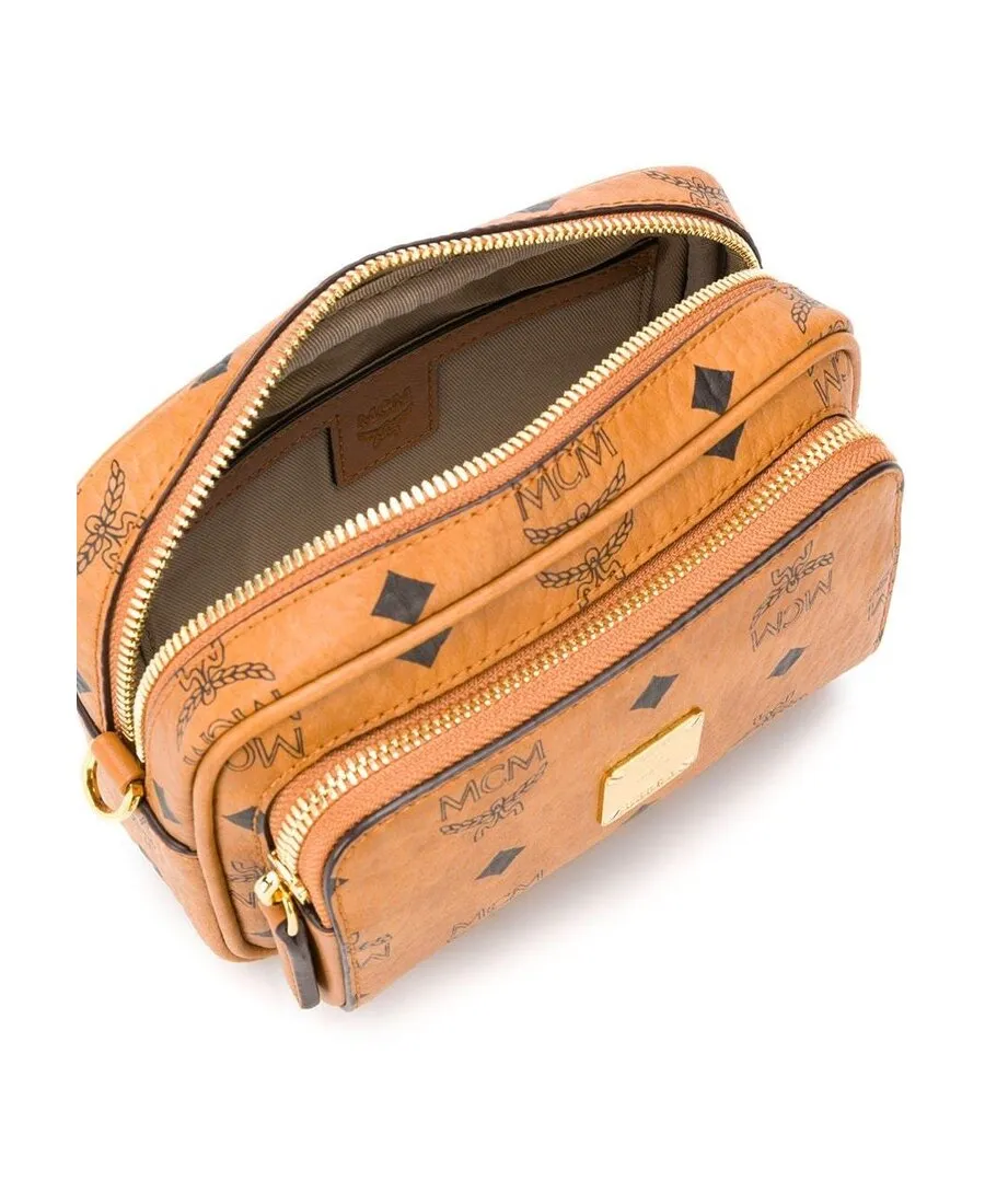 Visetos Logo Plaque Crossbody Bag