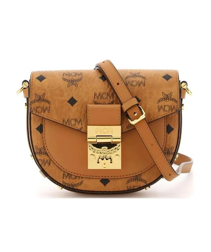 Printed Logo Shoulder Bag