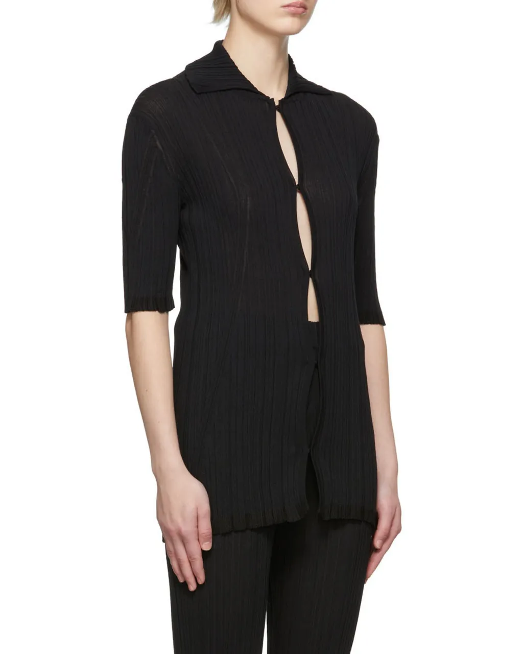 Ribbed Knit Cardigan
