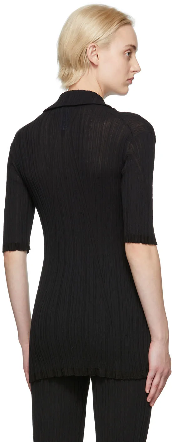 Ribbed Knit Cardigan