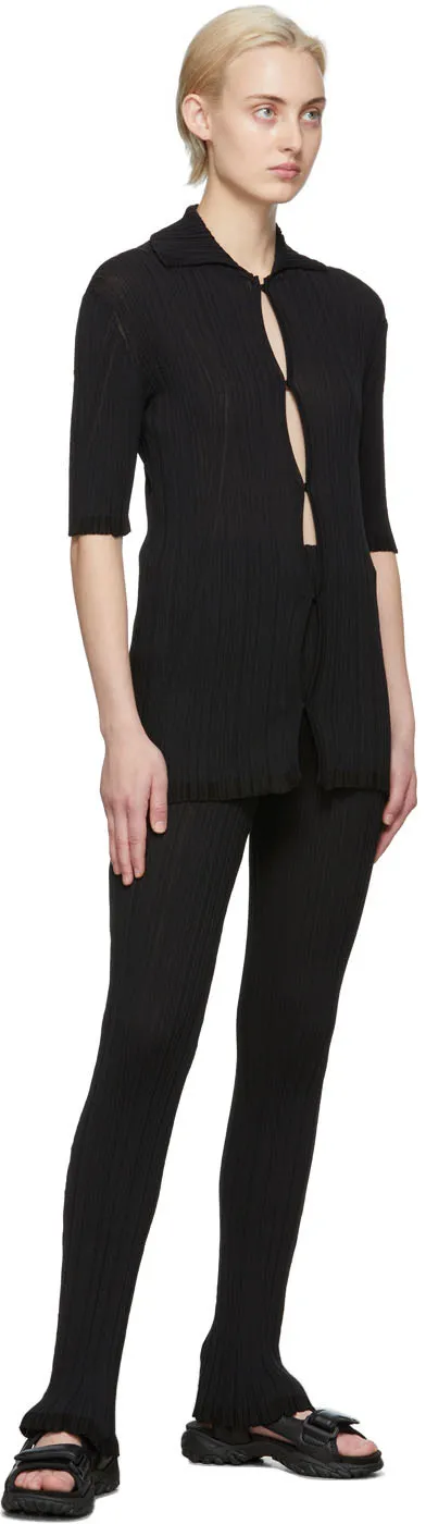 Ribbed Knit Cardigan