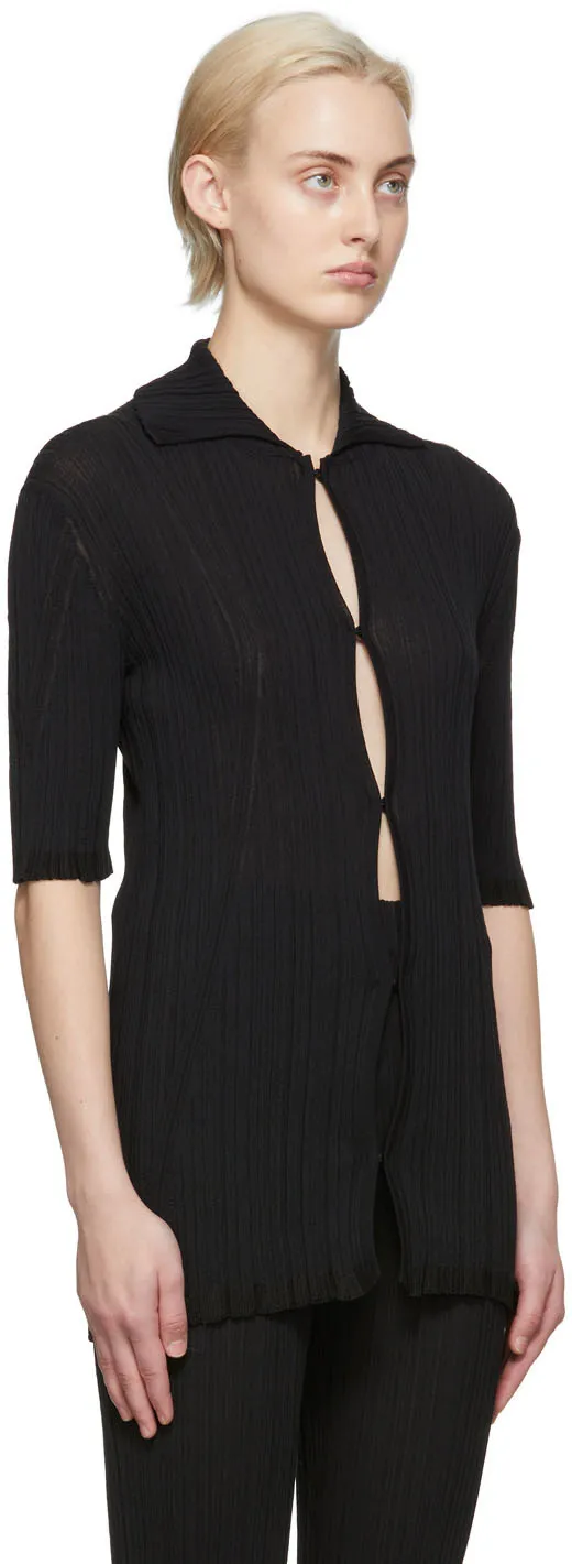 Ribbed Knit Cardigan
