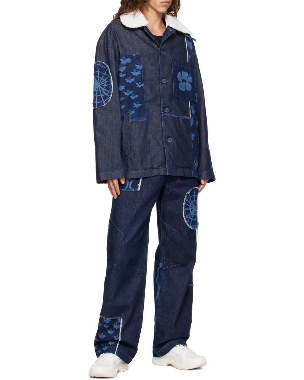 Button Denim Coat