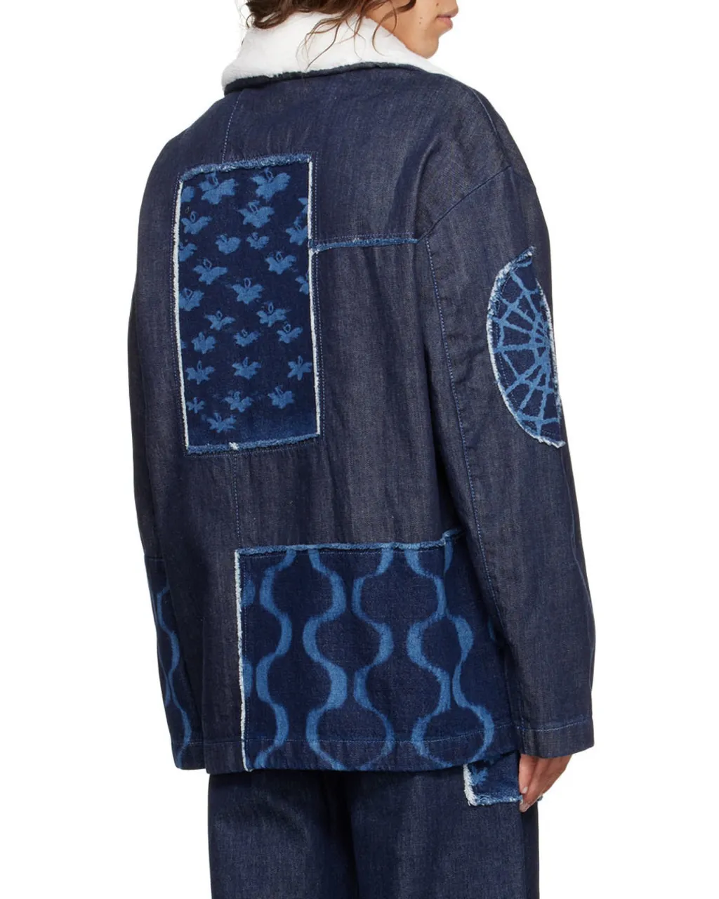 Button Denim Coat