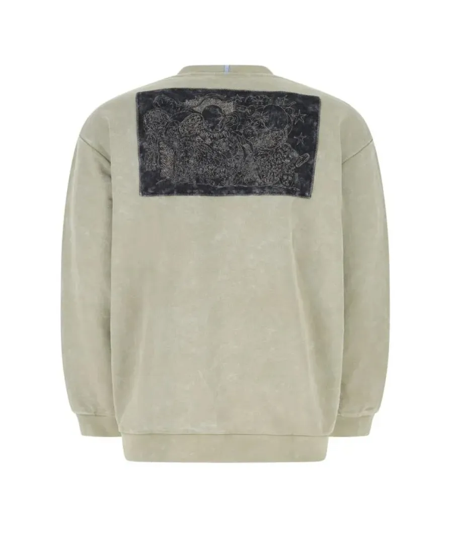 Round Collar Long Sleeve Sweater