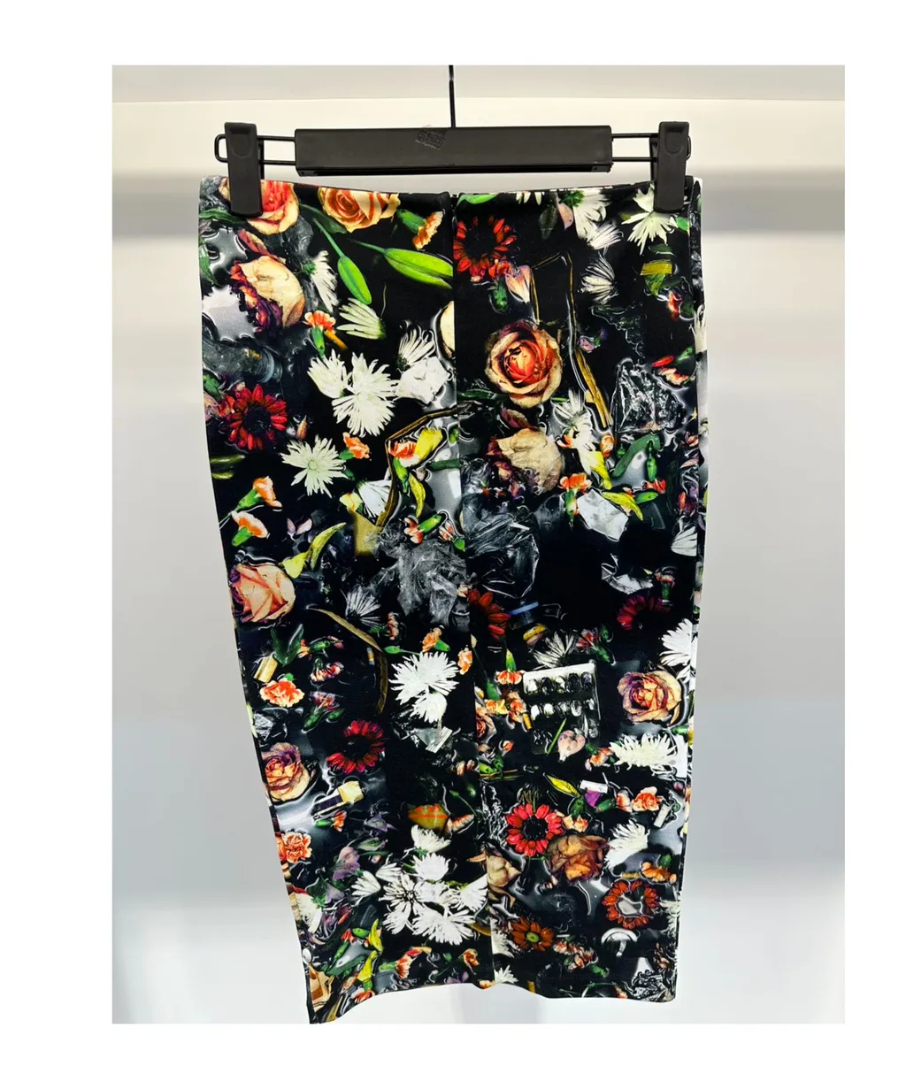 Floral Pattern Skirt