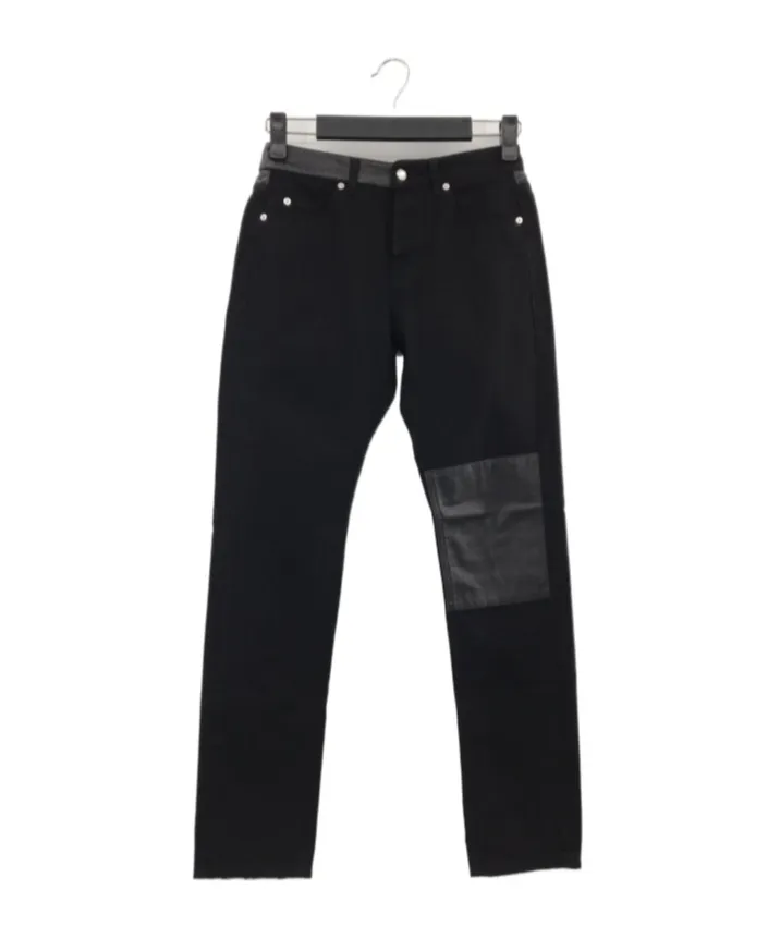 Pocket Detail Denim Pants