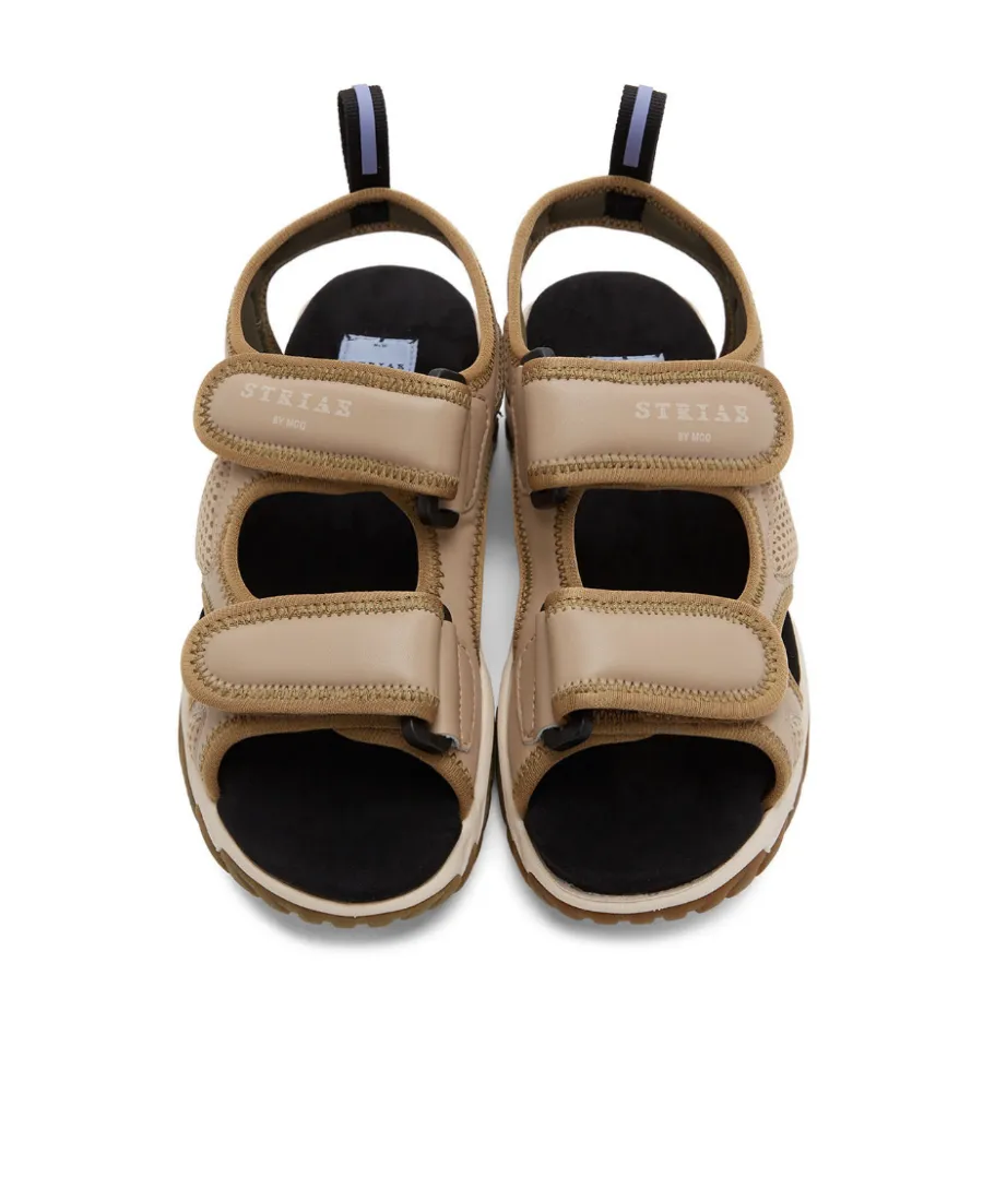 Logo And Buckle Sandals