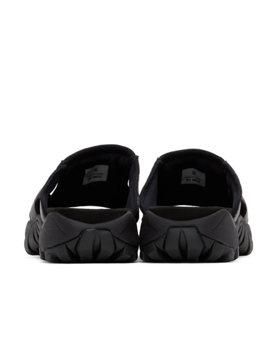 Padded Logo-Patch Slippers
