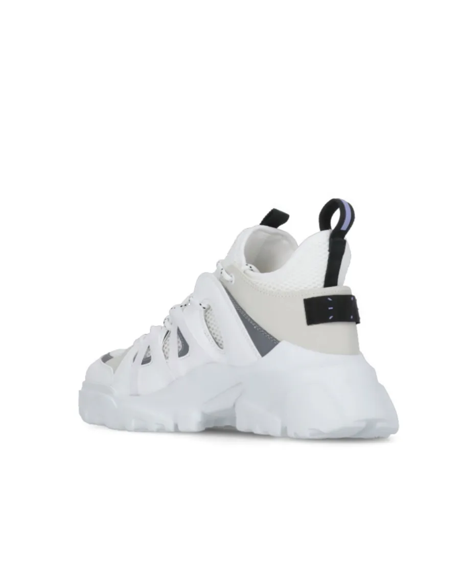 High-Top Mesh Sneakers