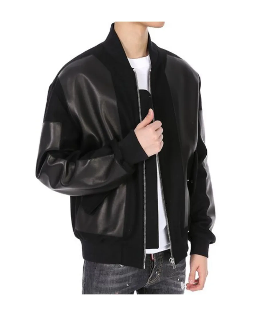 Long-Sleeved Baseball Jacket