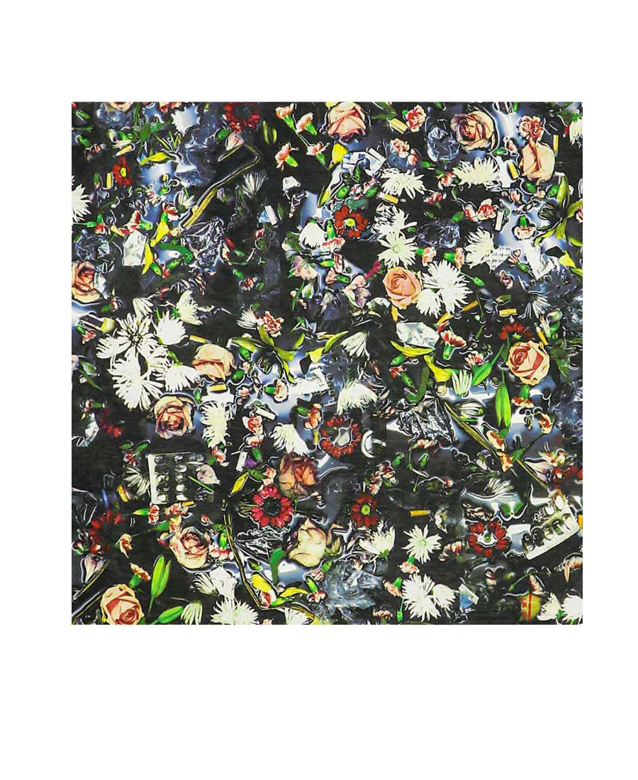 Floral Silk Scarf