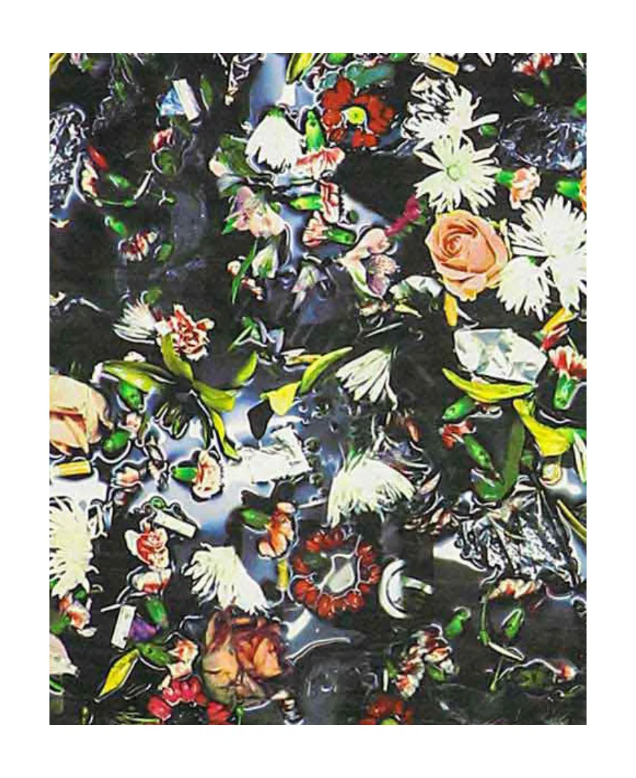 Floral Silk Scarf