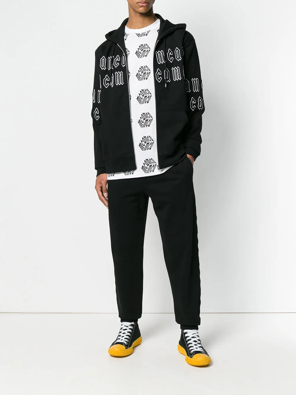 Logo Print Track Pants