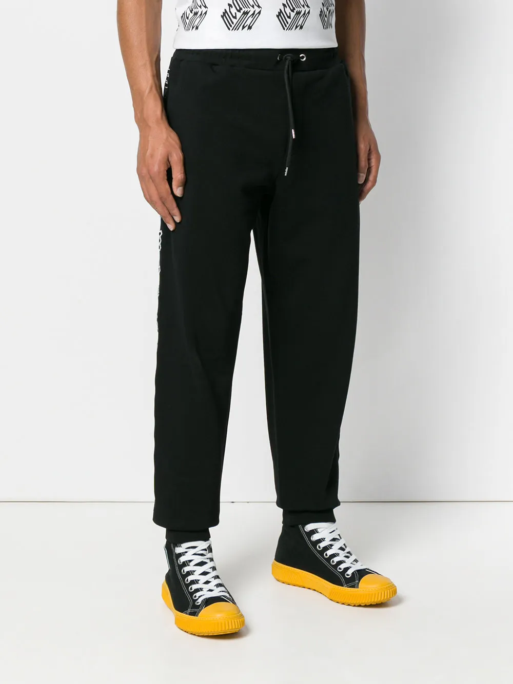 Logo Print Track Pants