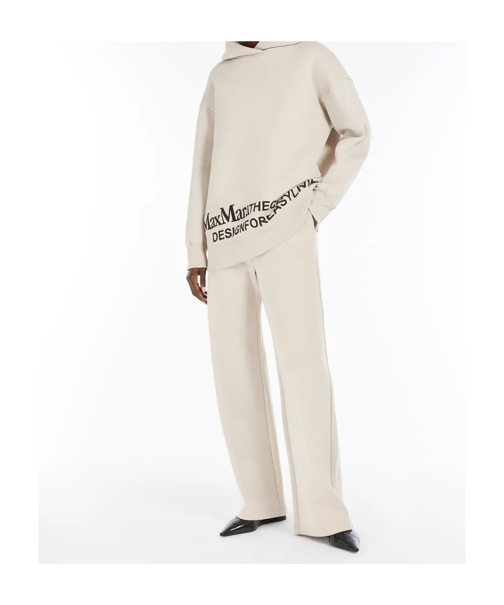 The Cube Logo Detailed Long-Sleeved Hoodie