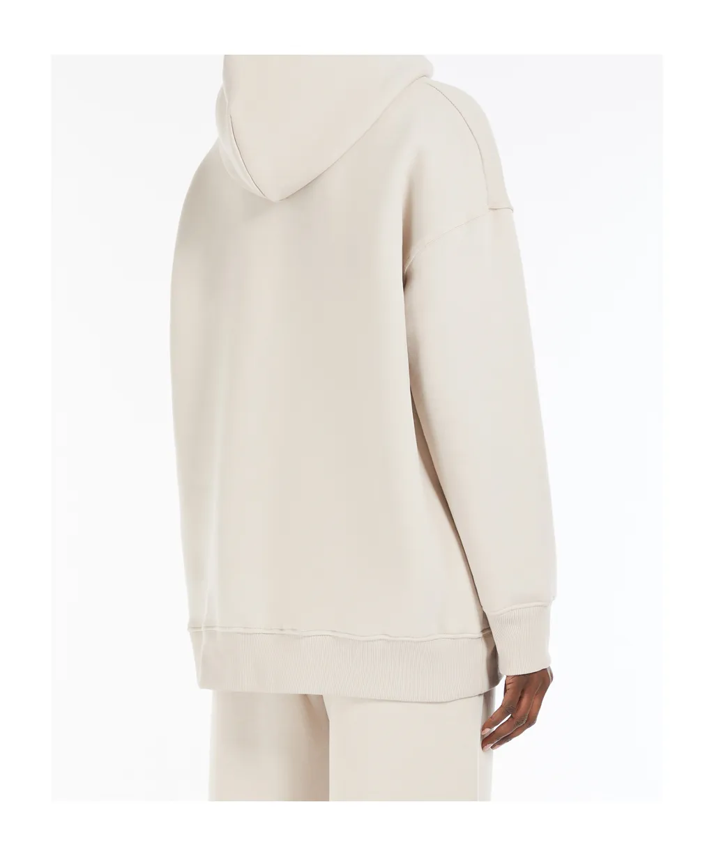 The Cube Logo Detailed Long-Sleeved Hoodie