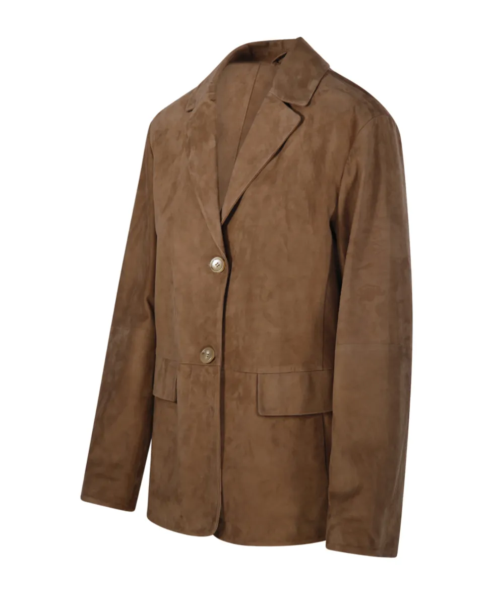 Single-Breasted Long-Sleeved Jacket