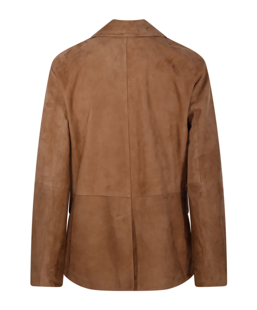 Single-Breasted Long-Sleeved Jacket