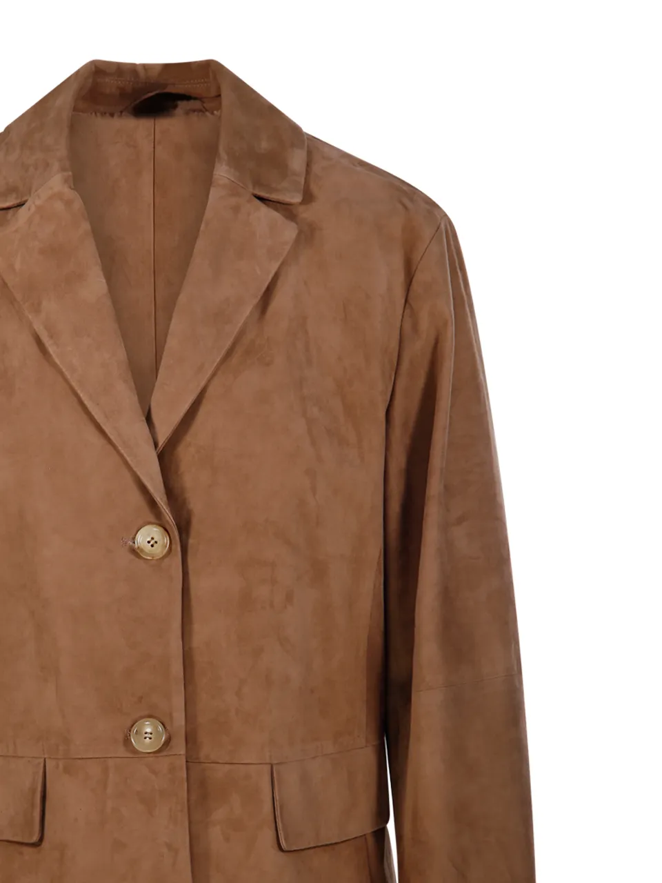 Single-Breasted Long-Sleeved Jacket