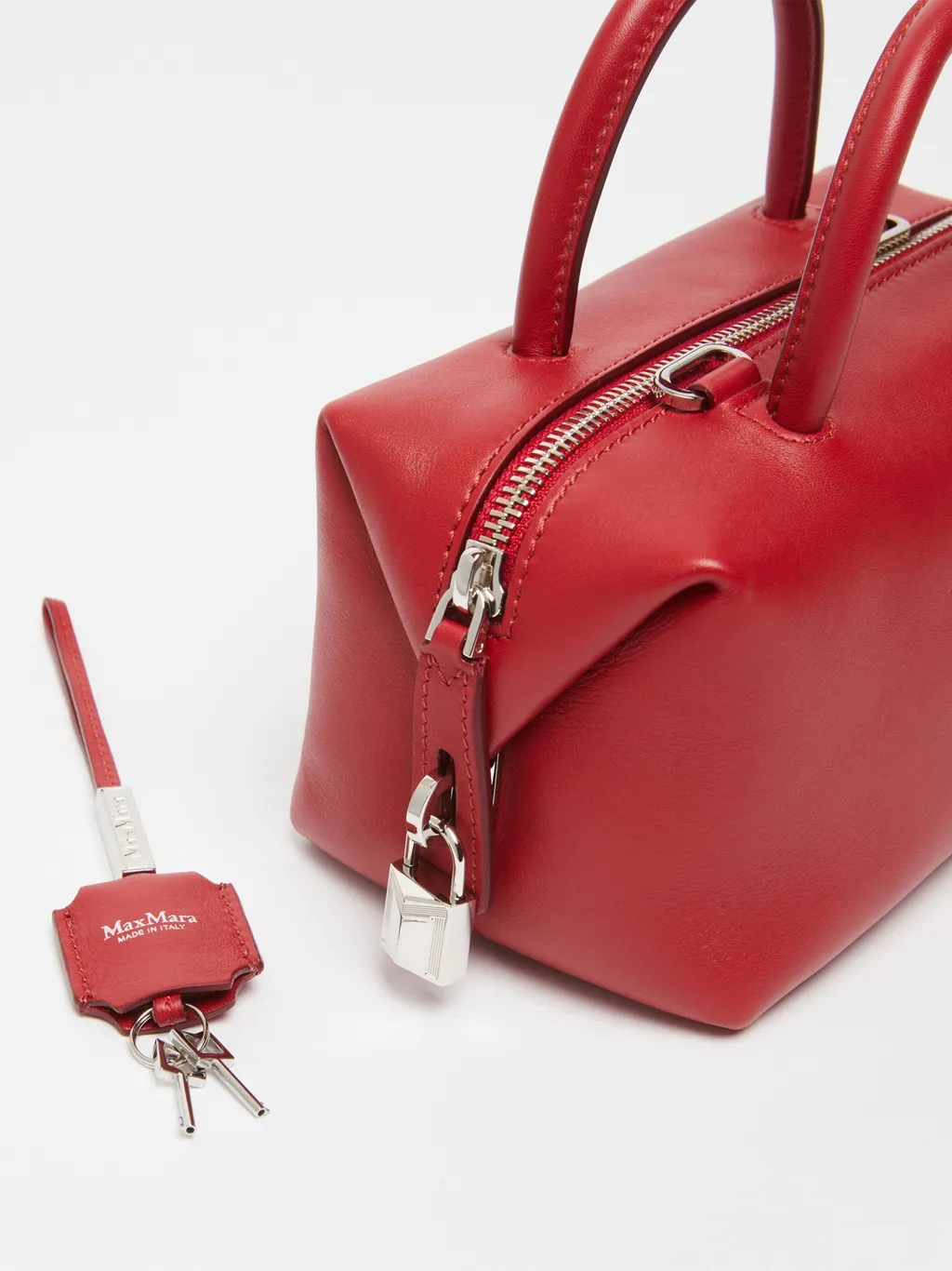 Logo Stamp Zip-Up Tote Bag