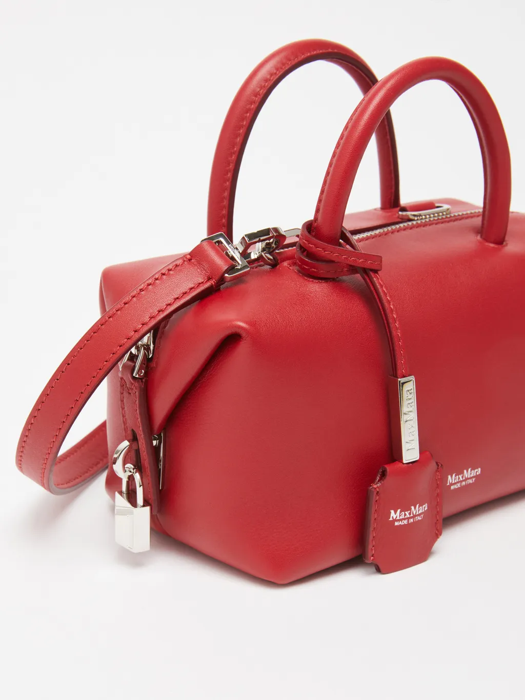 Logo Stamp Zip-Up Tote Bag