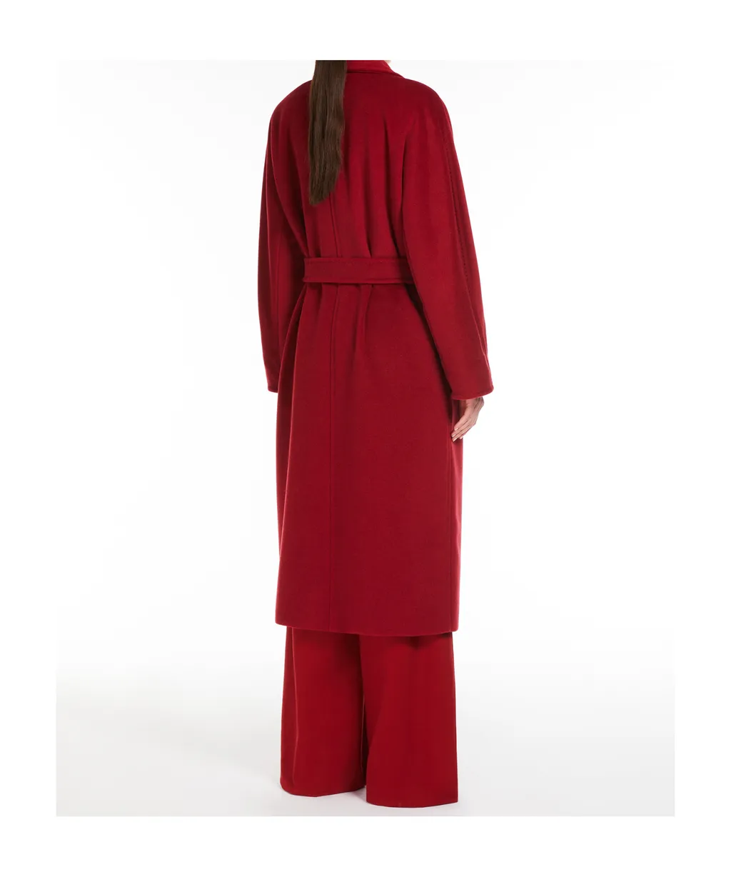 Double-Breasted Belted Coat