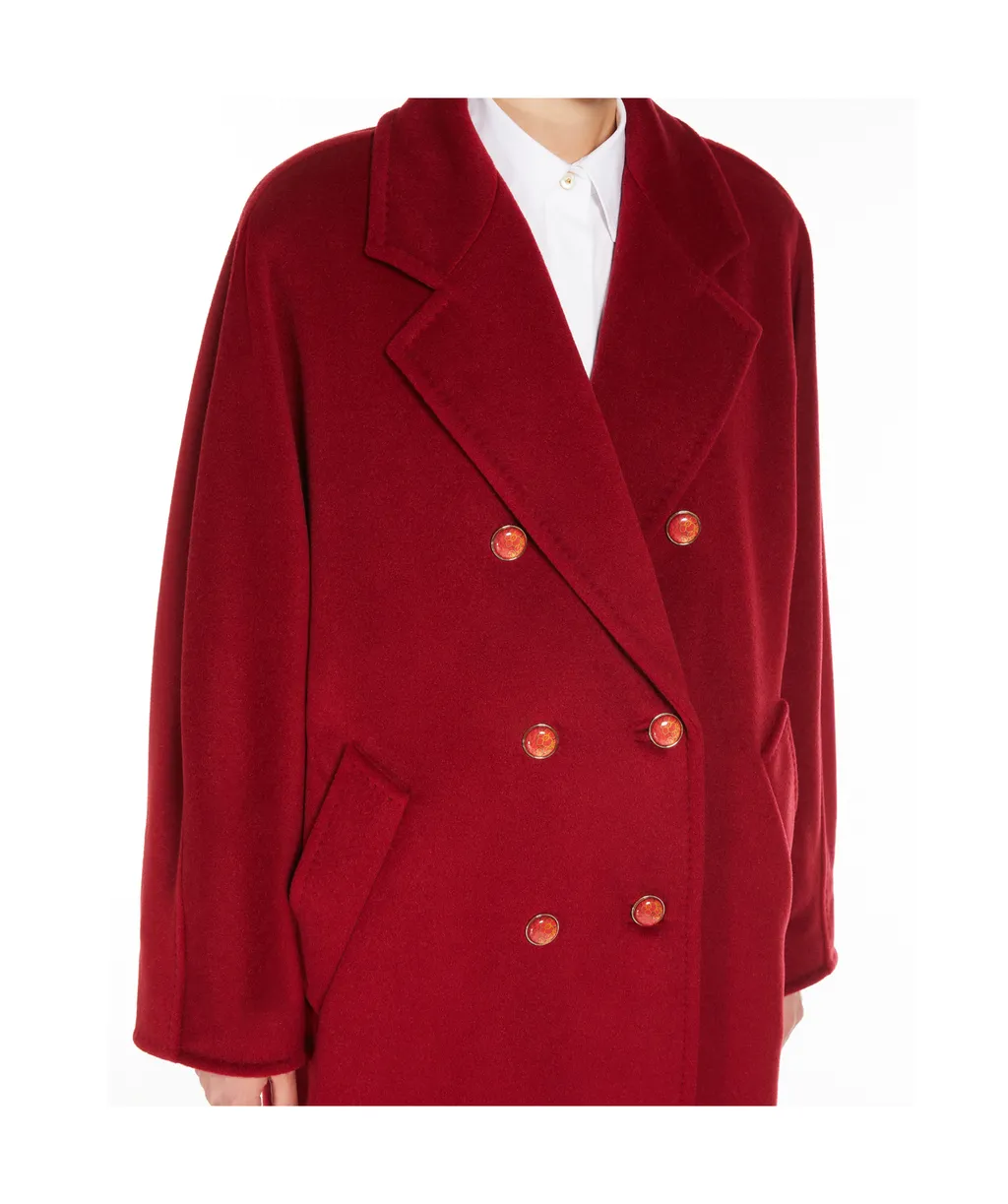 Double-Breasted Belted Coat
