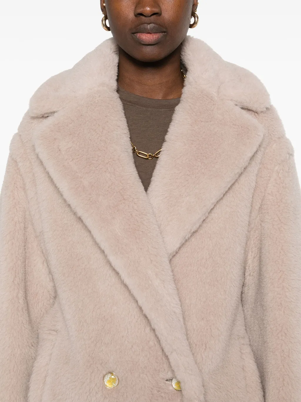 Collared Button-Up Coat
