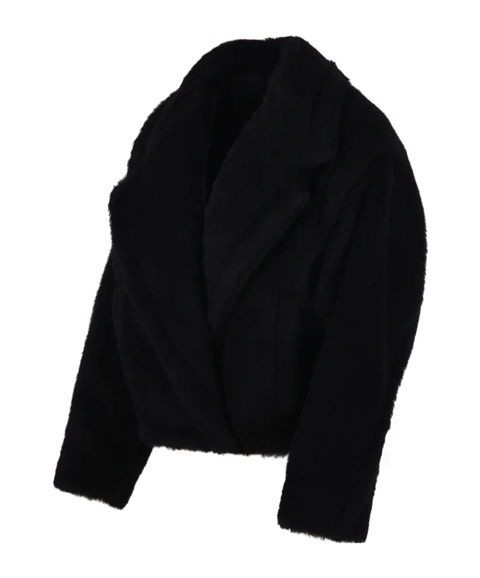 Collared Long-Sleeved Coat