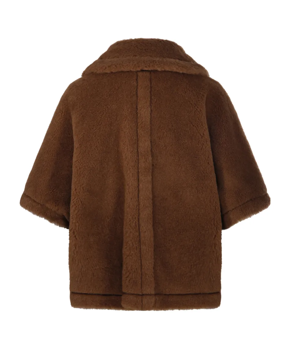 Collared Short-Sleeved Coat