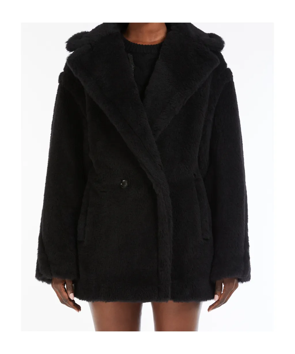 Button Detailed Long-Sleeved Coat