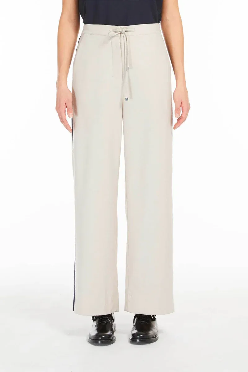 Elastic Waist Casual Pants