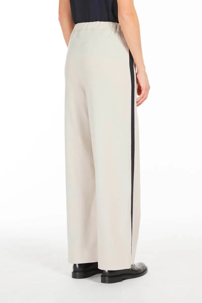 Elastic Waist Casual Pants
