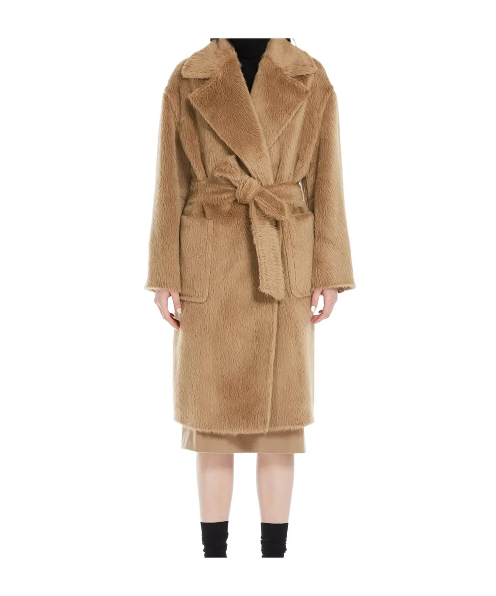 Ottanta Belted Long-Sleeved Coat