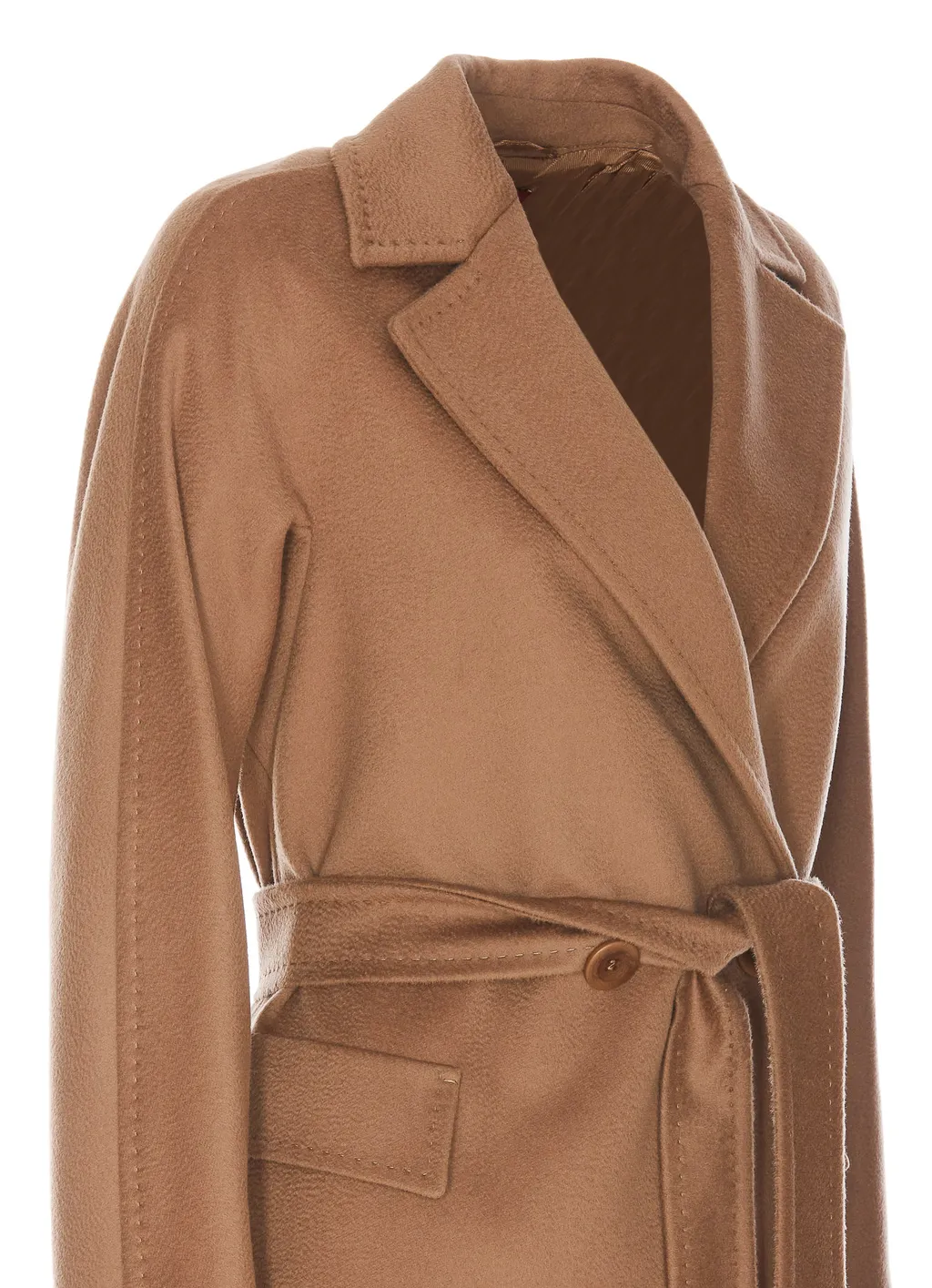 Brado Belted Long-Sleeved Coat