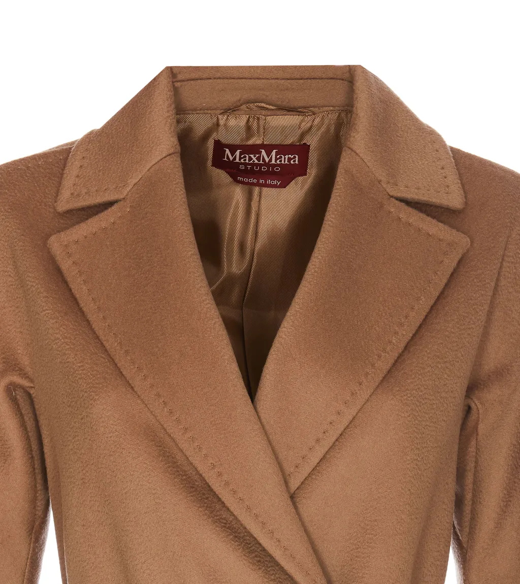 Brado Belted Long-Sleeved Coat