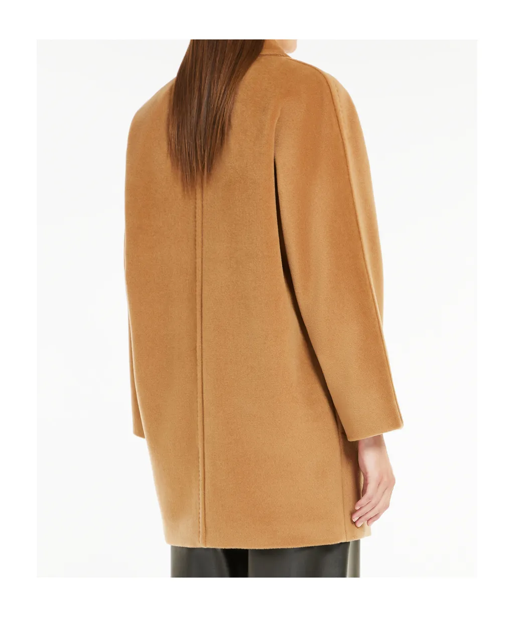 Molo Double-Breasted Long-Sleeved Coat