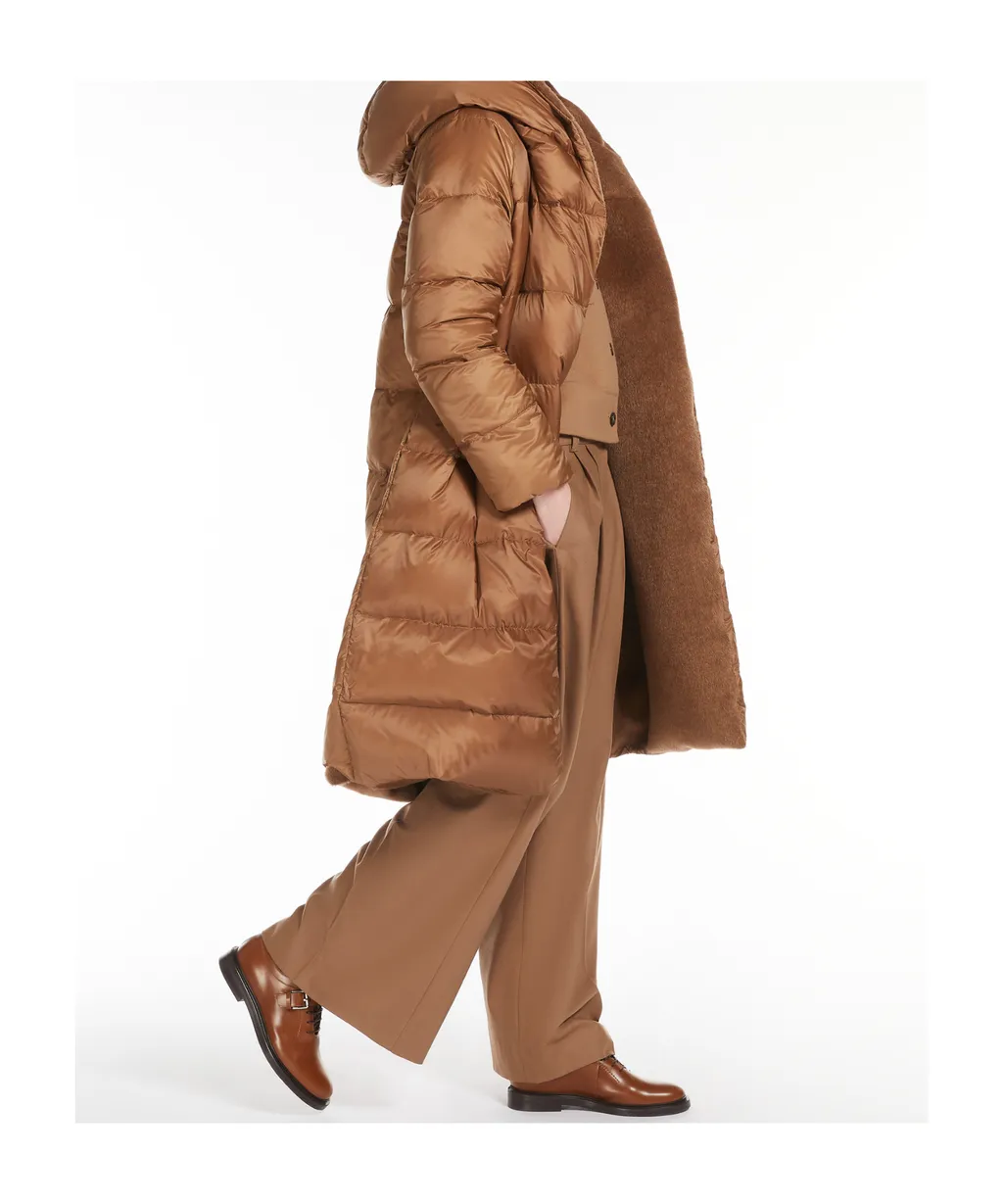 The Cube Buttoned Long-Sleeved Reversible Coat
