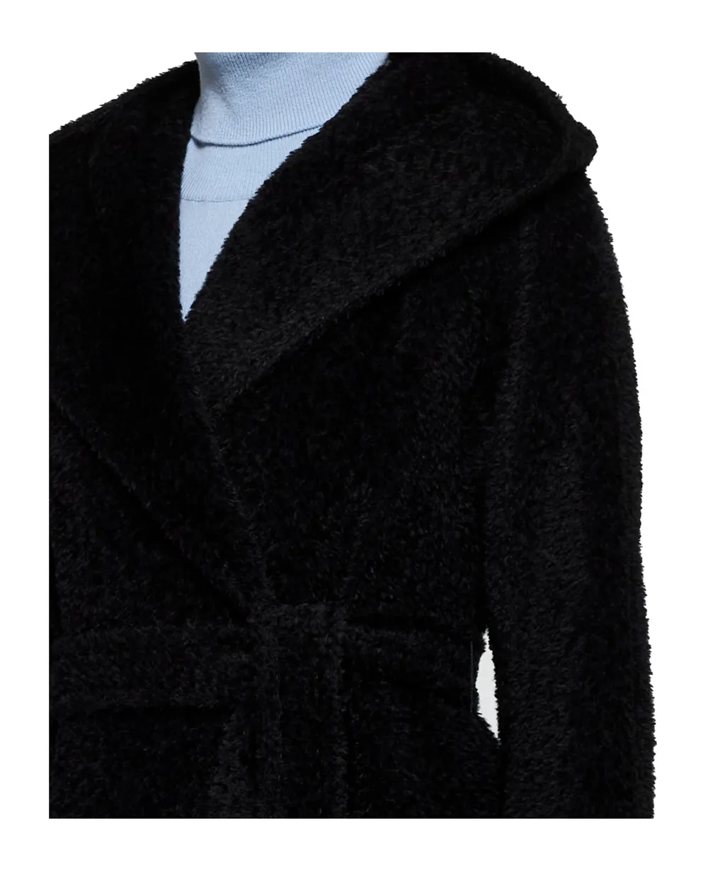 Belted Long-Sleeved Coat