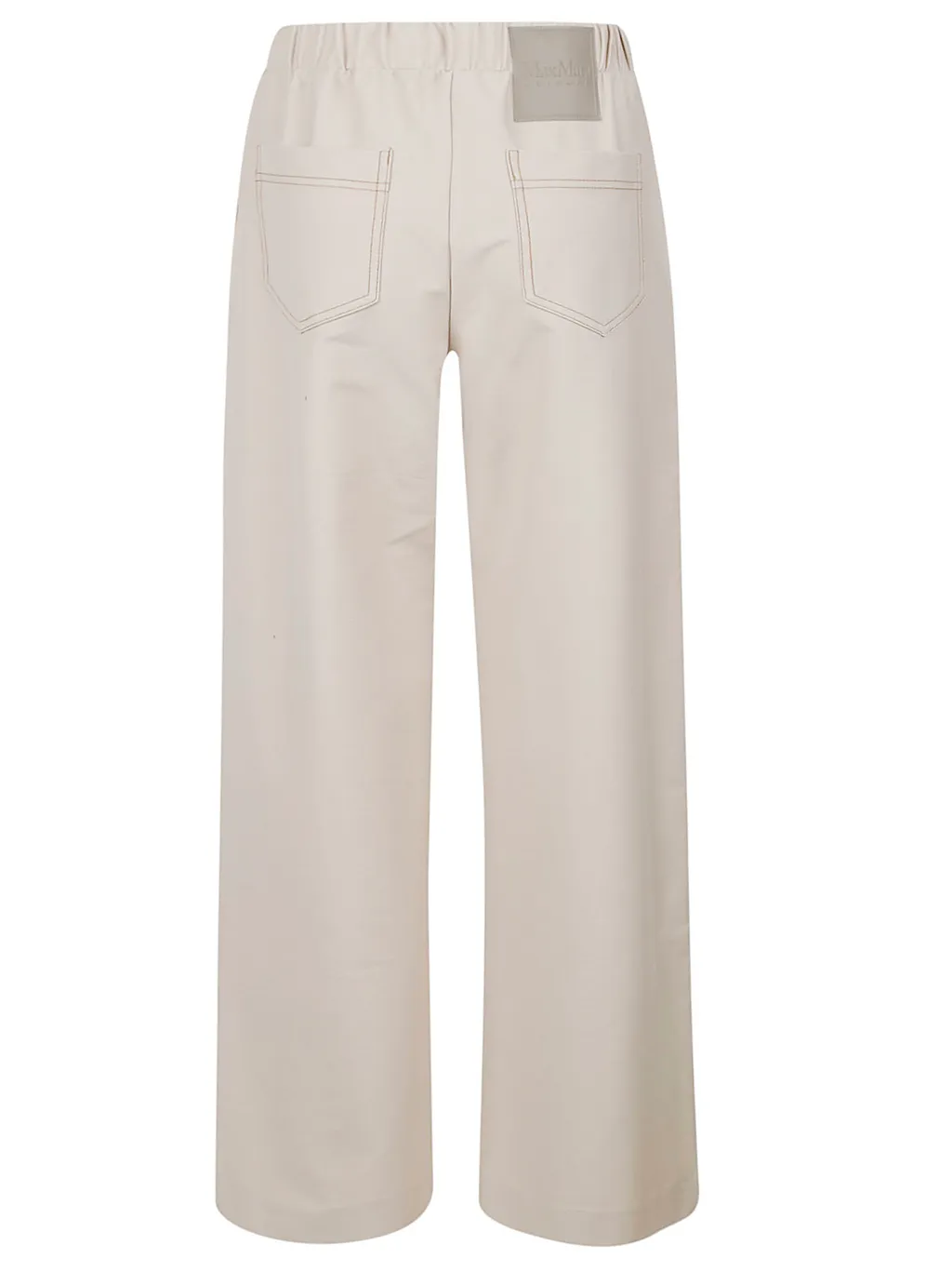 Elastic Waist Casual Pants