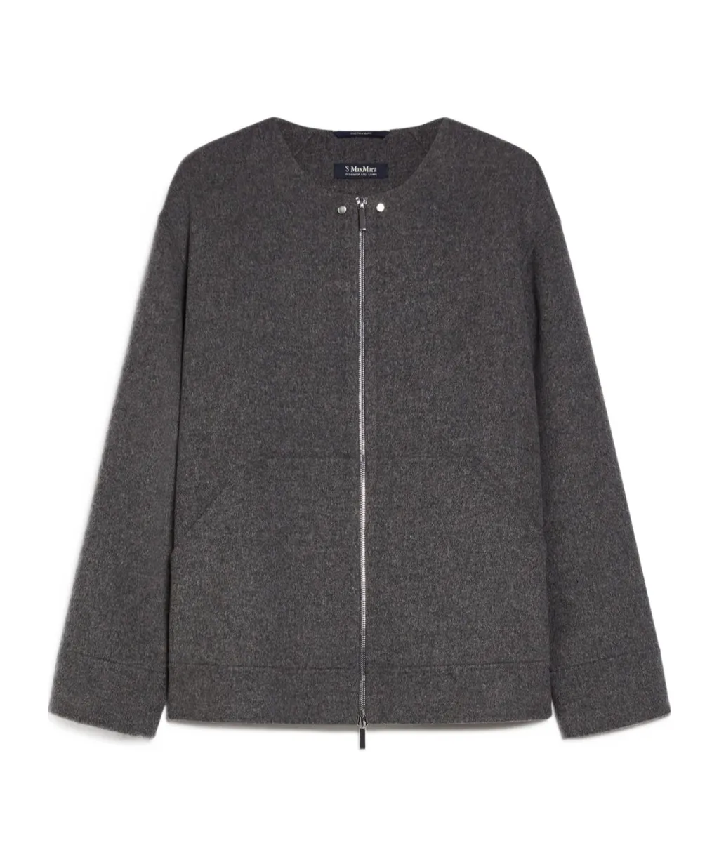 Zippered Wool Jacket