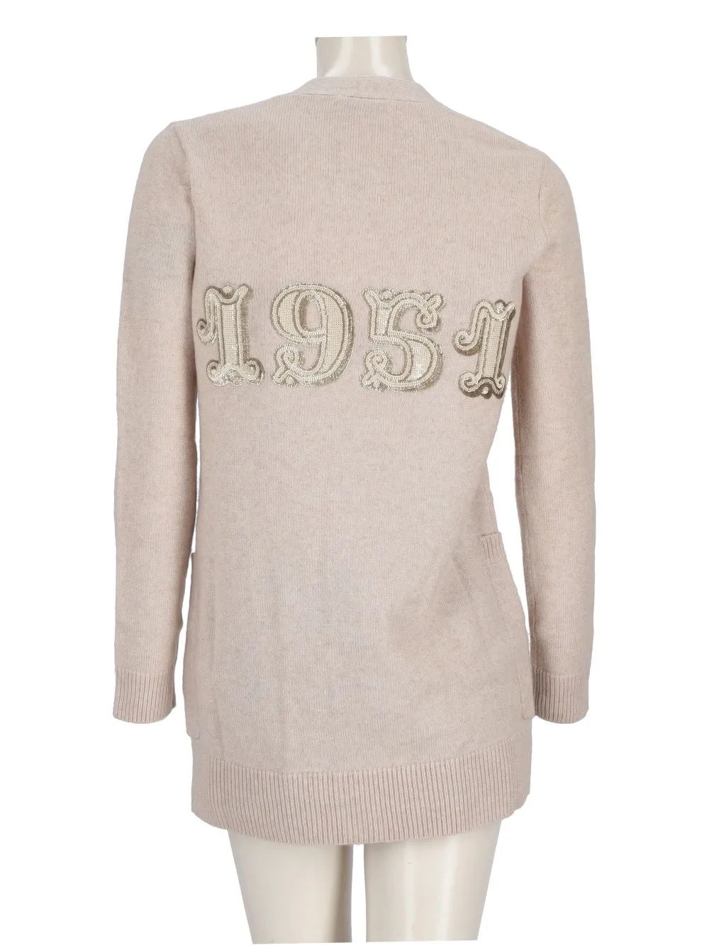 Villar V-Neck Long-Sleeved Cardigan