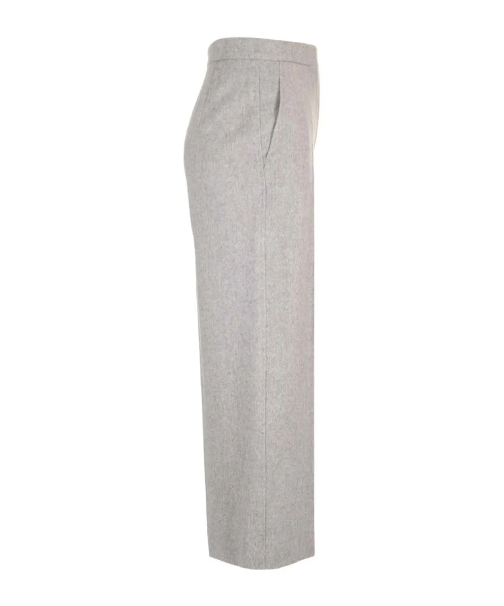 High Waist Wide Leg Trousers