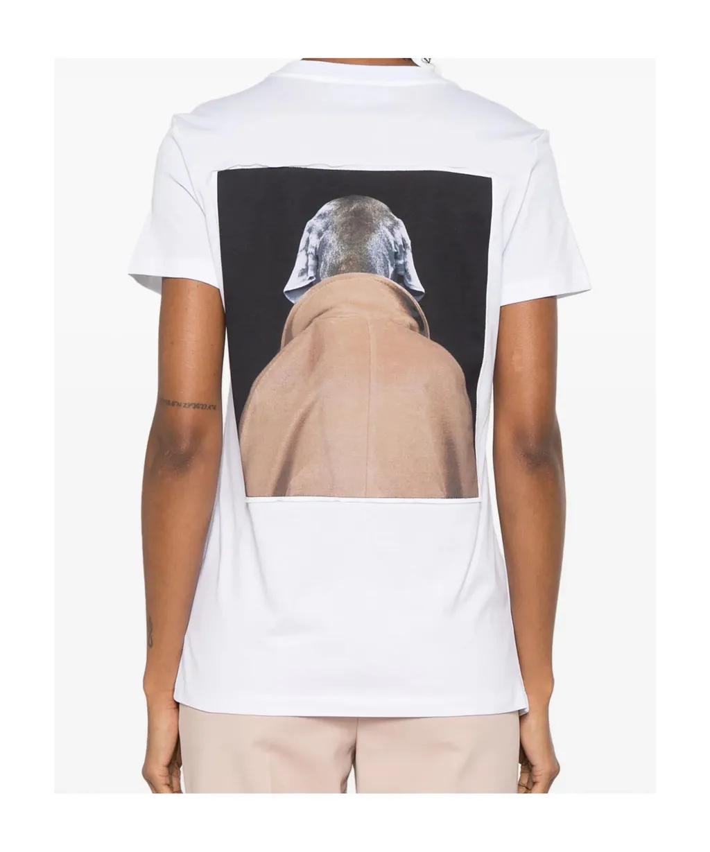 T-Shirt With Dog Print