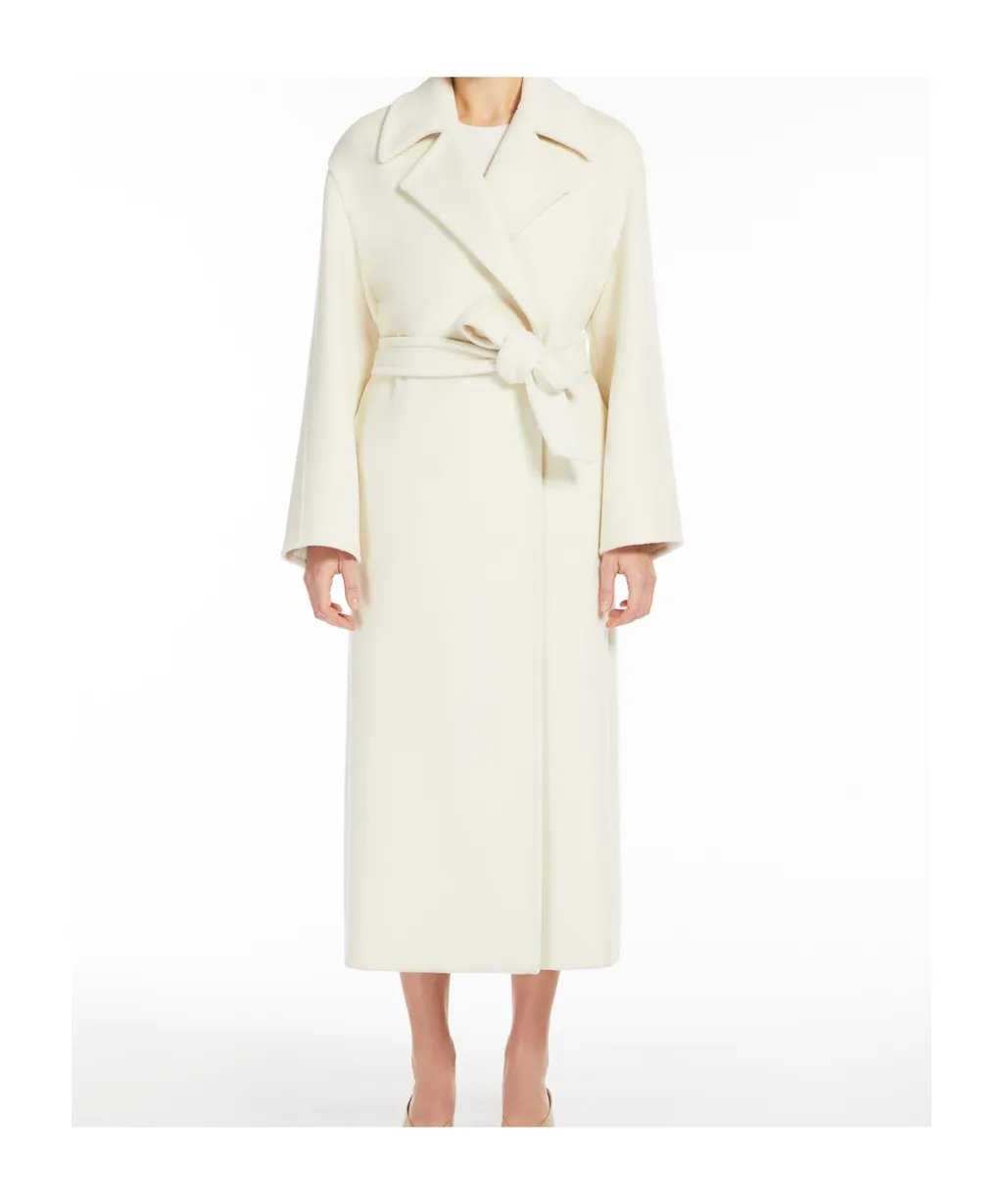 Belted Long-Sleeved Coat